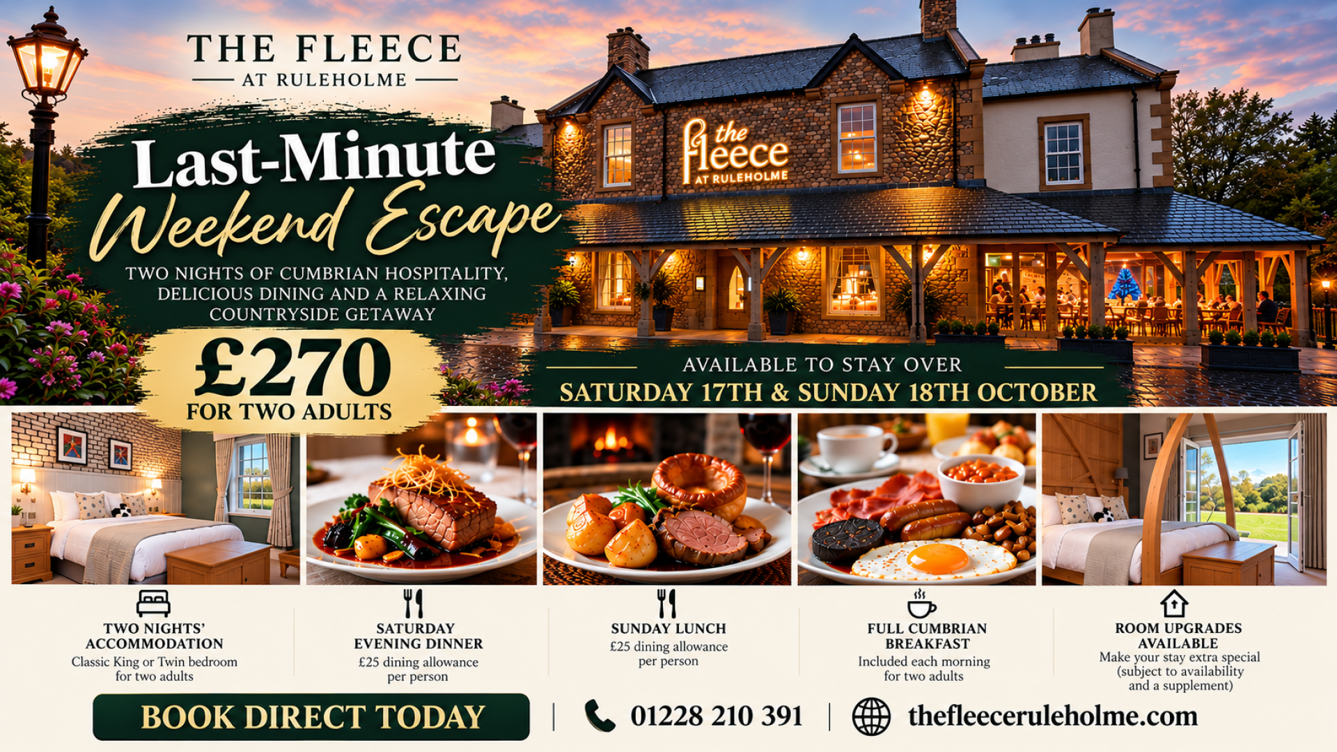 Last-Minute Cumbrian Escape